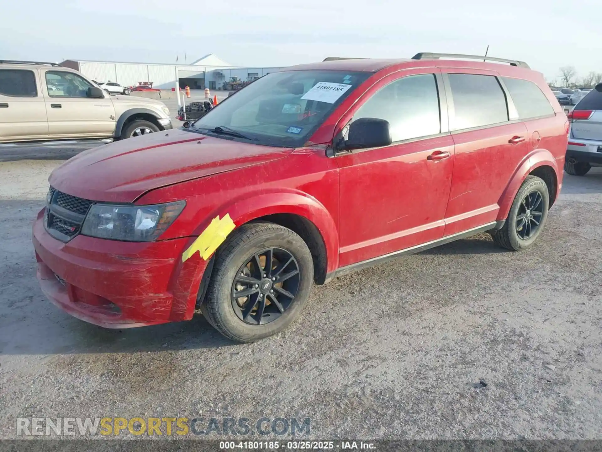 2 Photograph of a damaged car 3C4PDCAB1LT280488 DODGE JOURNEY 2020