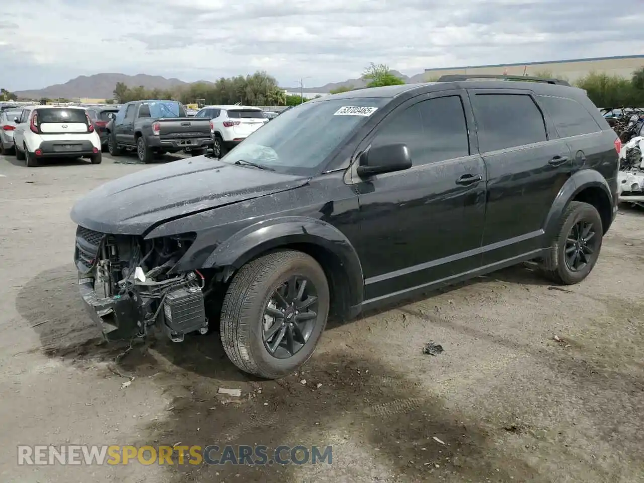 1 Photograph of a damaged car 3C4PDCAB2LT268219 DODGE JOURNEY 2020