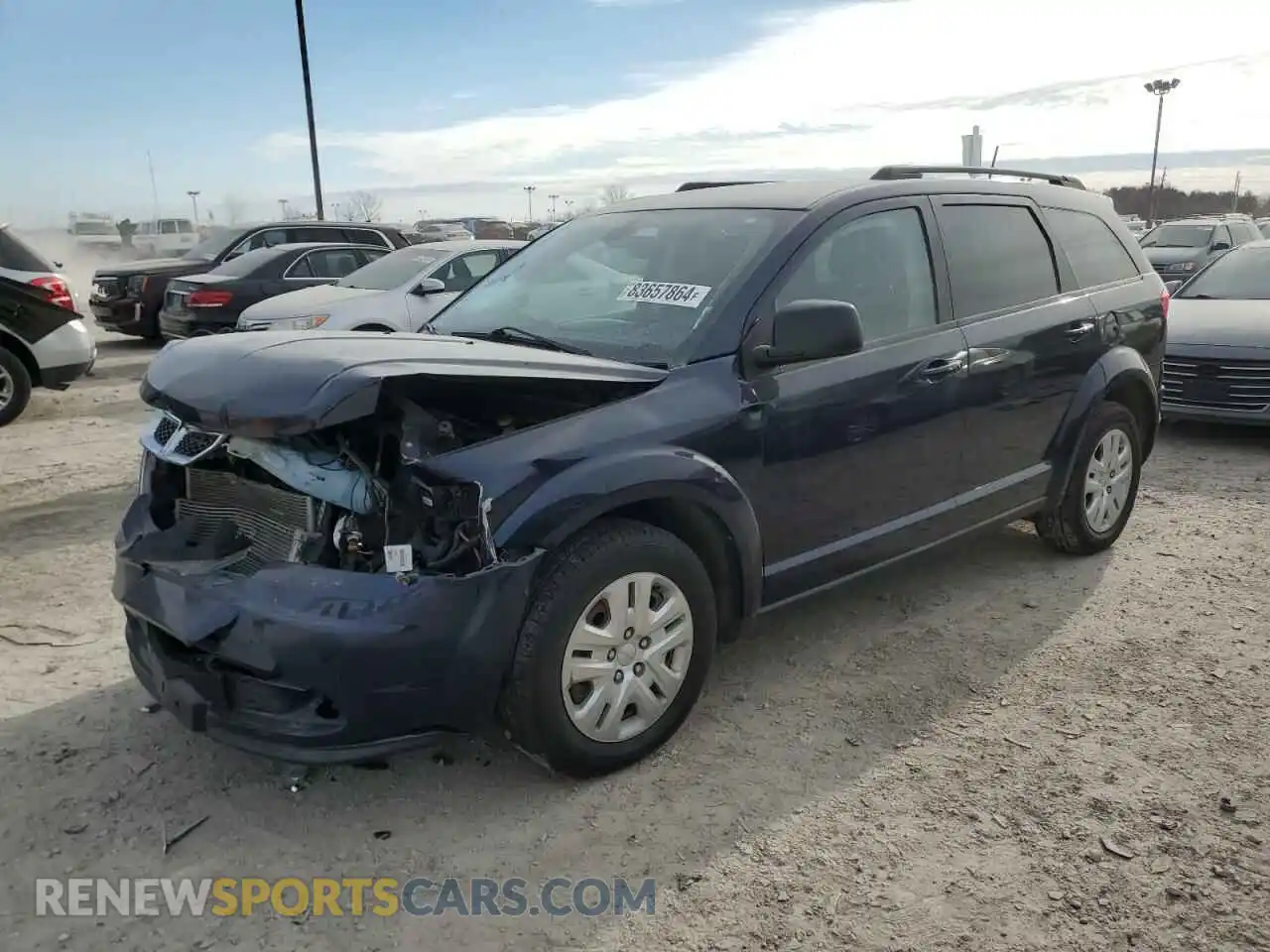 1 Photograph of a damaged car 3C4PDCAB3LT261344 DODGE JOURNEY 2020