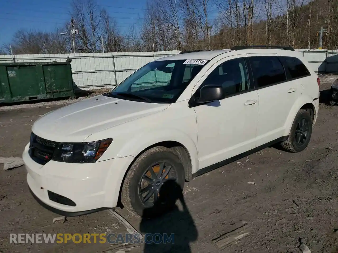 1 Photograph of a damaged car 3C4PDCAB5LT182208 DODGE JOURNEY 2020