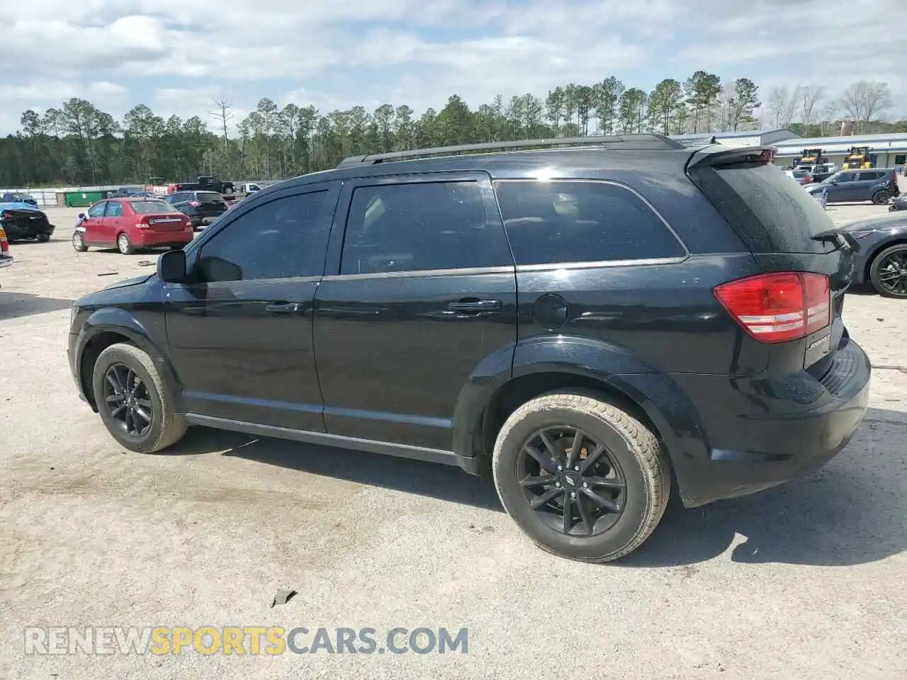 2 fotografías del automóvil dañado 3C4PDCAB5LT273771 DODGE JOURNEY 2020