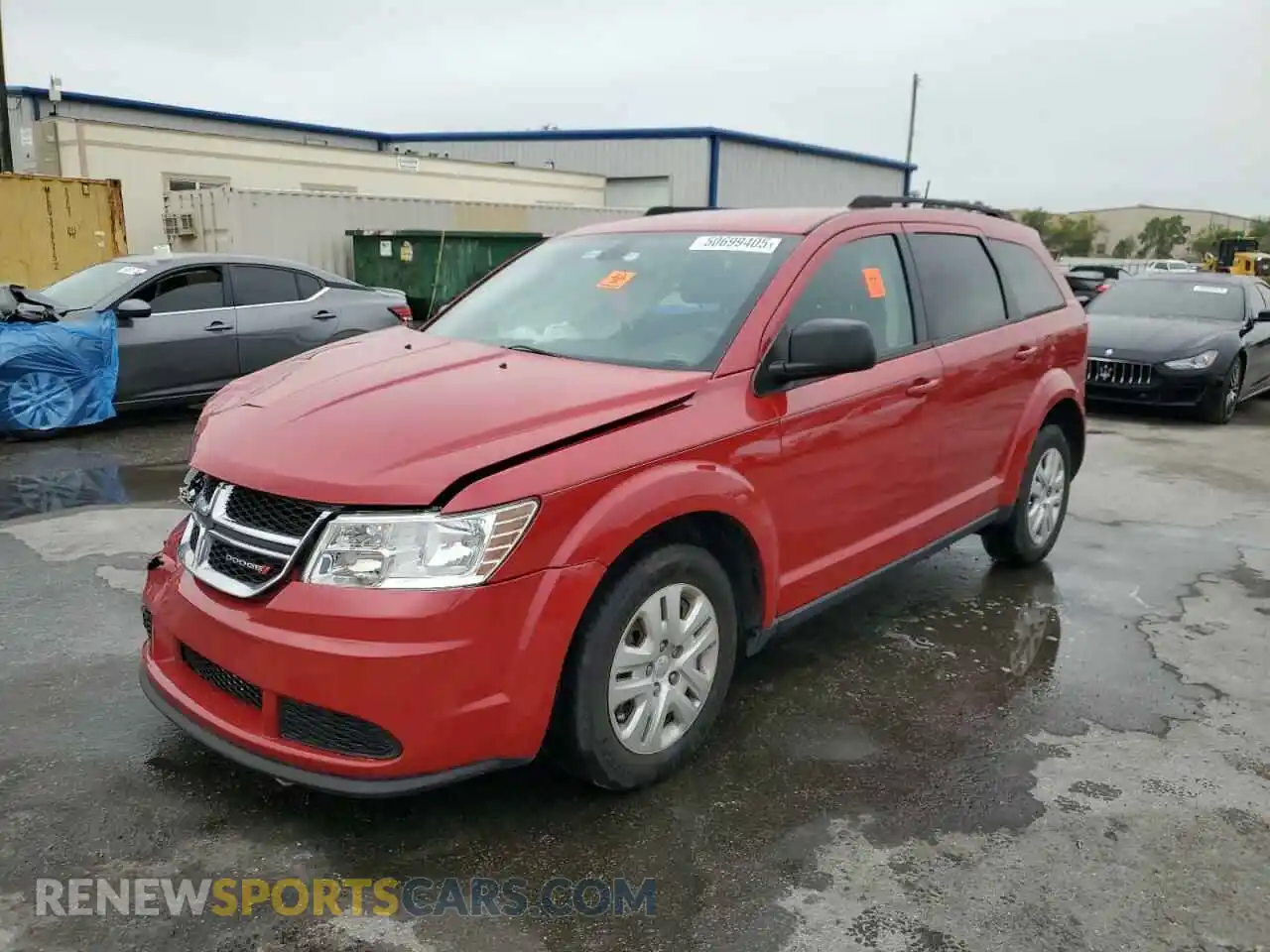 1 Photograph of a damaged car 3C4PDCAB6LT194948 DODGE JOURNEY 2020