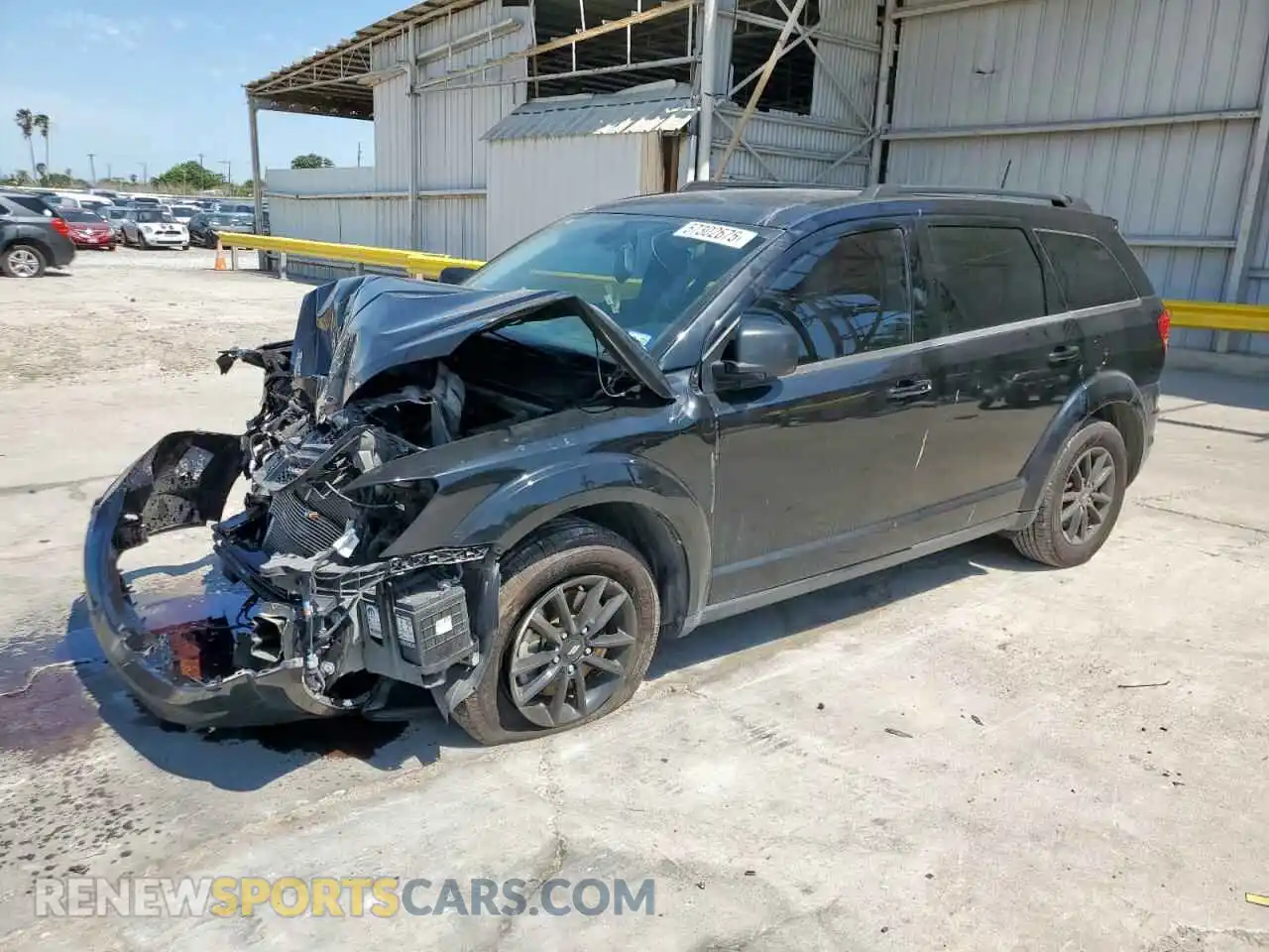 1 Photograph of a damaged car 3C4PDCAB7LT181268 DODGE JOURNEY 2020
