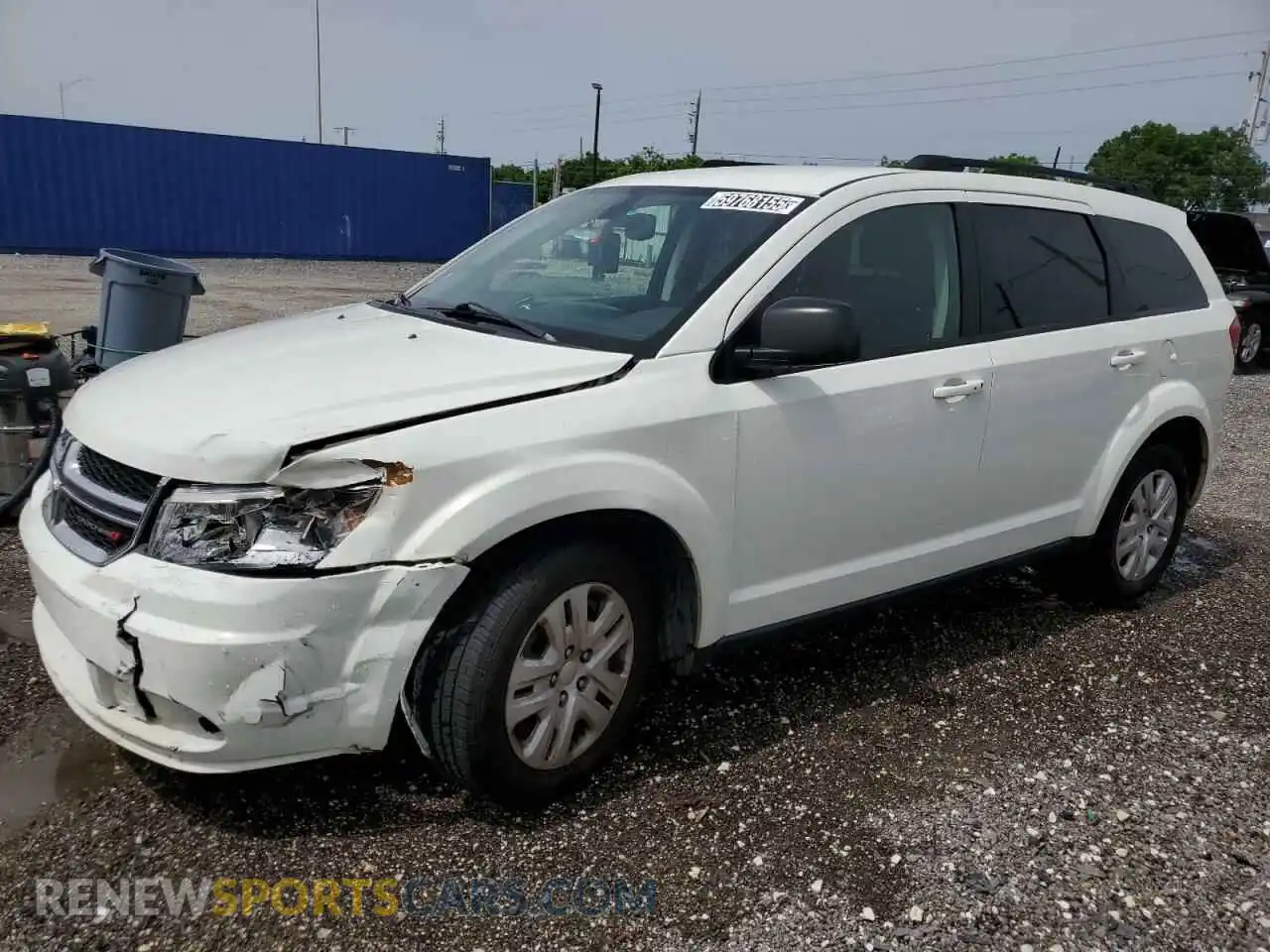 1 Photograph of a damaged car 3C4PDCAB9LT207434 DODGE JOURNEY 2020