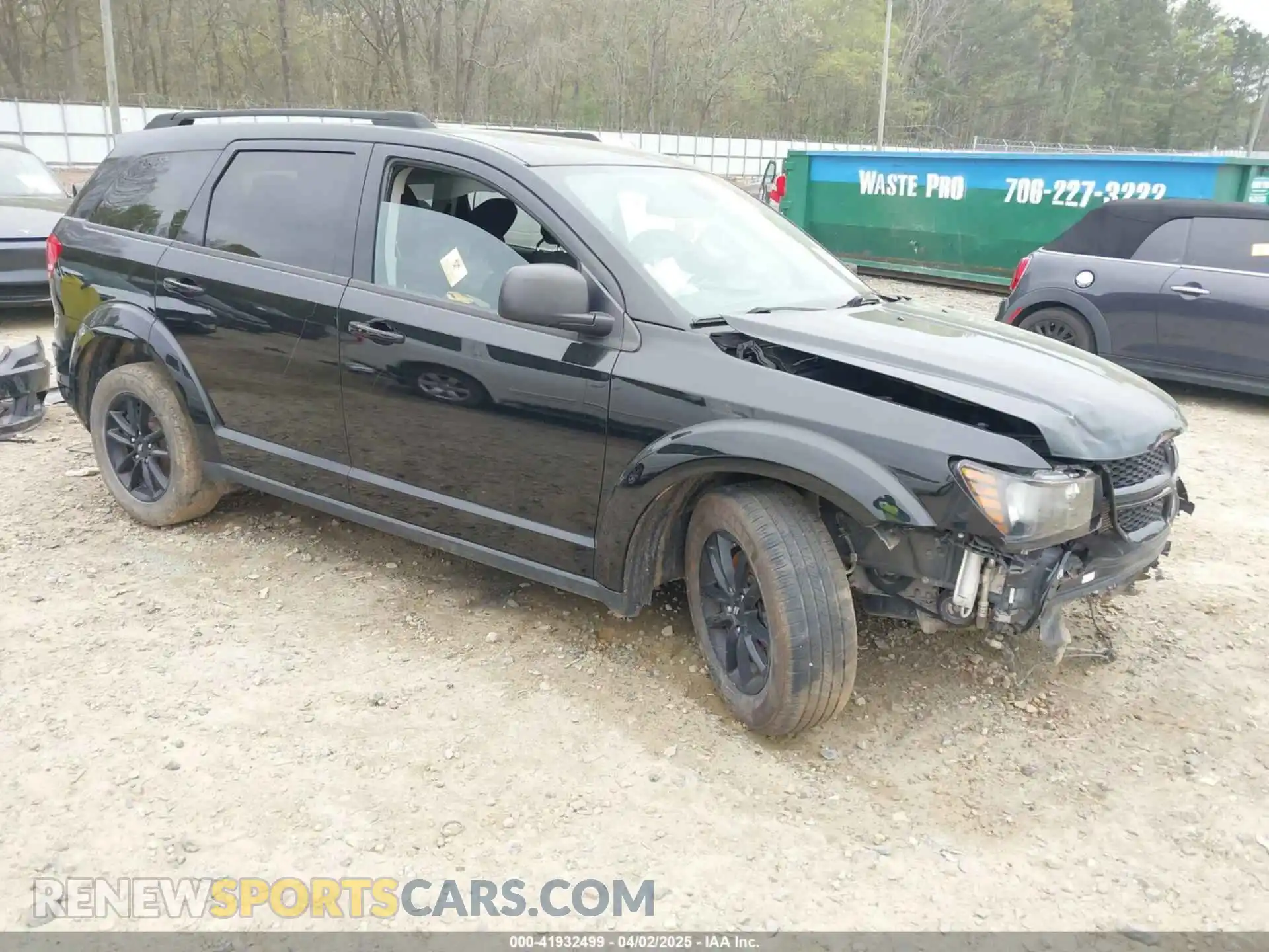 1 Photograph of a damaged car 3C4PDCAB9LT273076 DODGE JOURNEY 2020