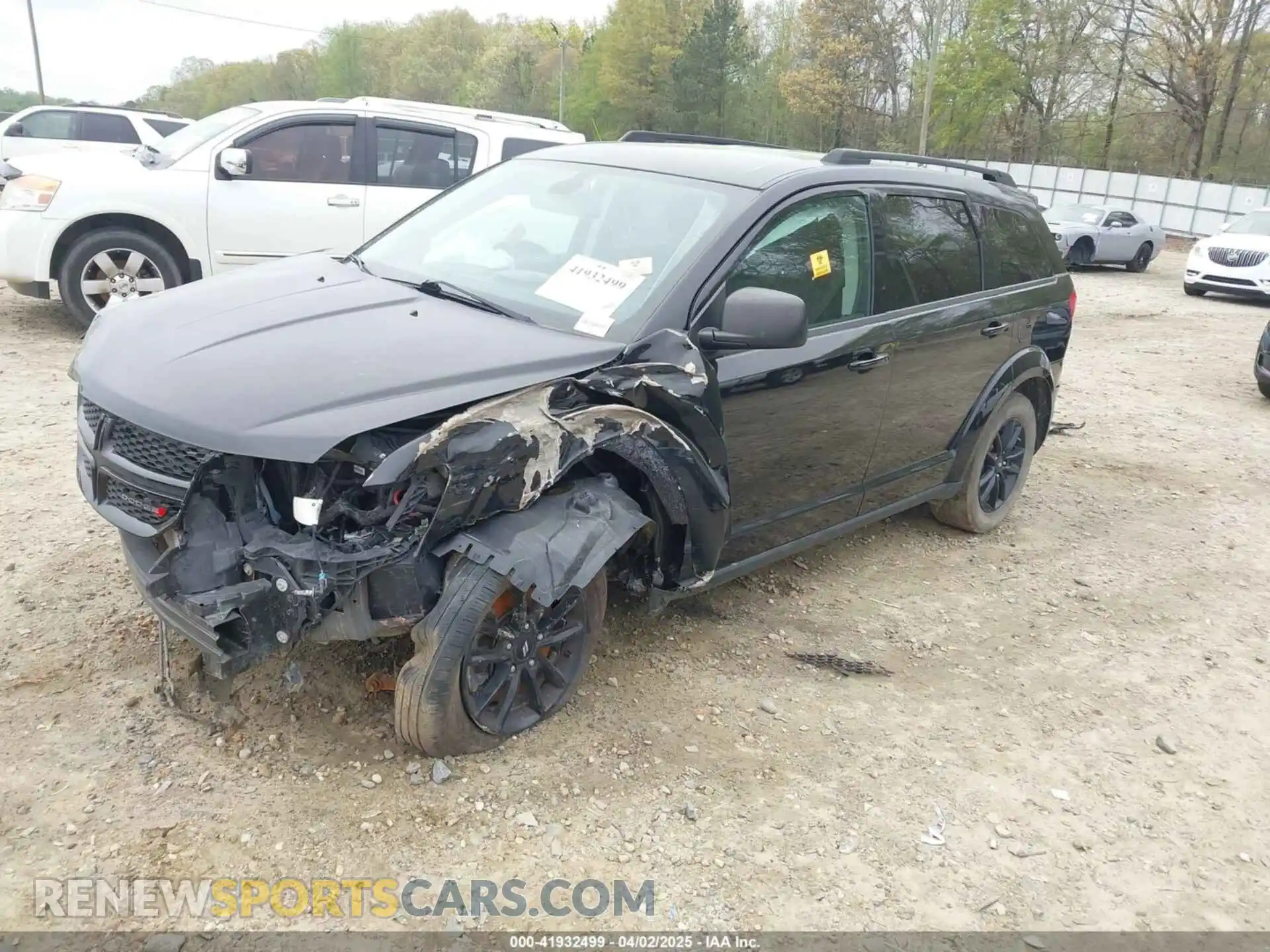 2 Photograph of a damaged car 3C4PDCAB9LT273076 DODGE JOURNEY 2020