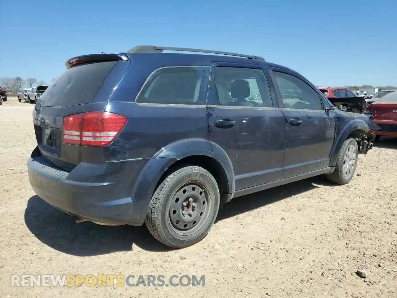 3 Photograph of a damaged car 3C4PDCABXLT249787 DODGE JOURNEY 2020