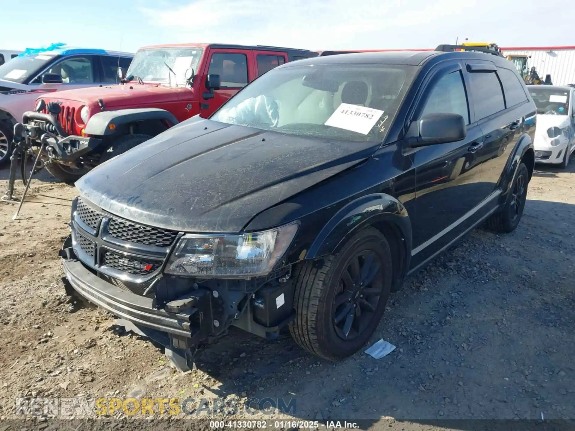 2 Photograph of a damaged car 3C4PDCABXLT259462 DODGE JOURNEY 2020