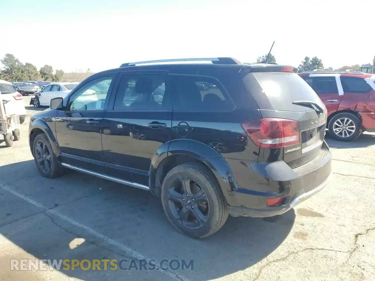 2 fotografías del automóvil dañado 3C4PDCGB1LT266615 DODGE JOURNEY 2020