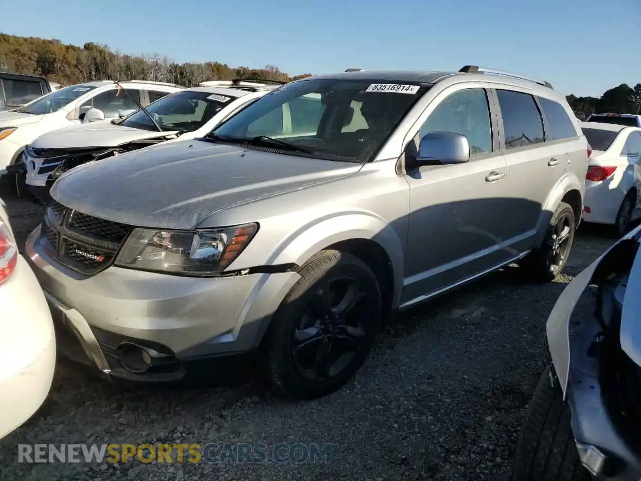 1 fotografías del automóvil dañado 3C4PDCGB4LT206232 DODGE JOURNEY 2020