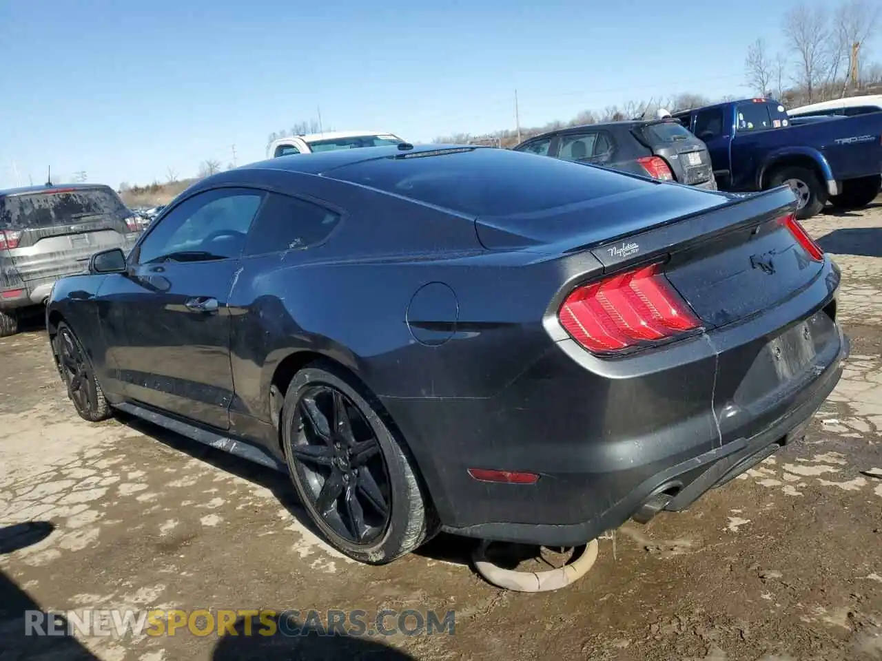 2 Photograph of a damaged car 1FA6P8TH3K5173562 FORD ALL Models 2019
