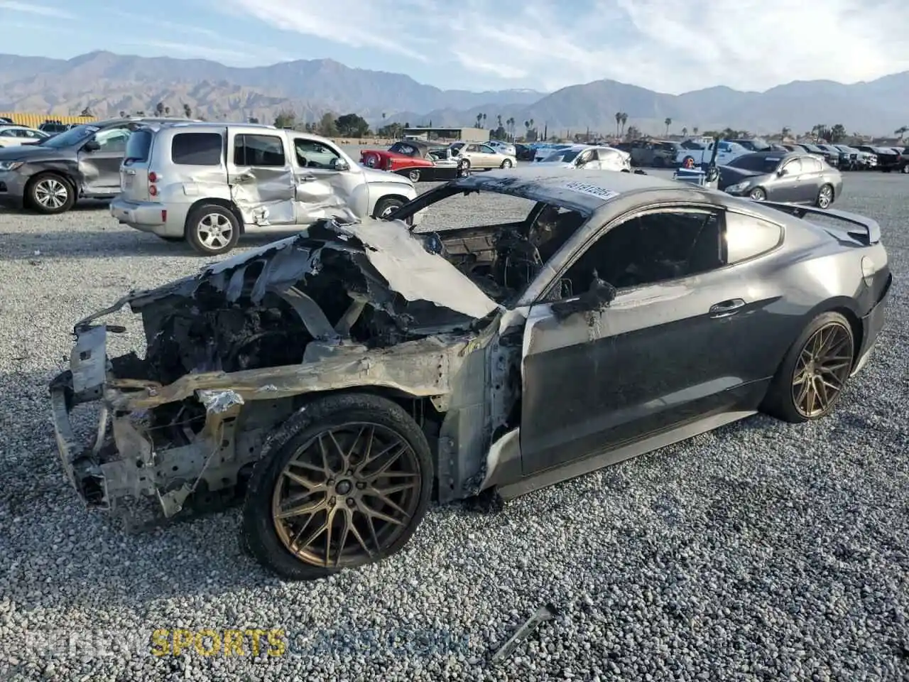 1 Photograph of a damaged car 1FA6P8TH3K5176753 FORD ALL Models 2019