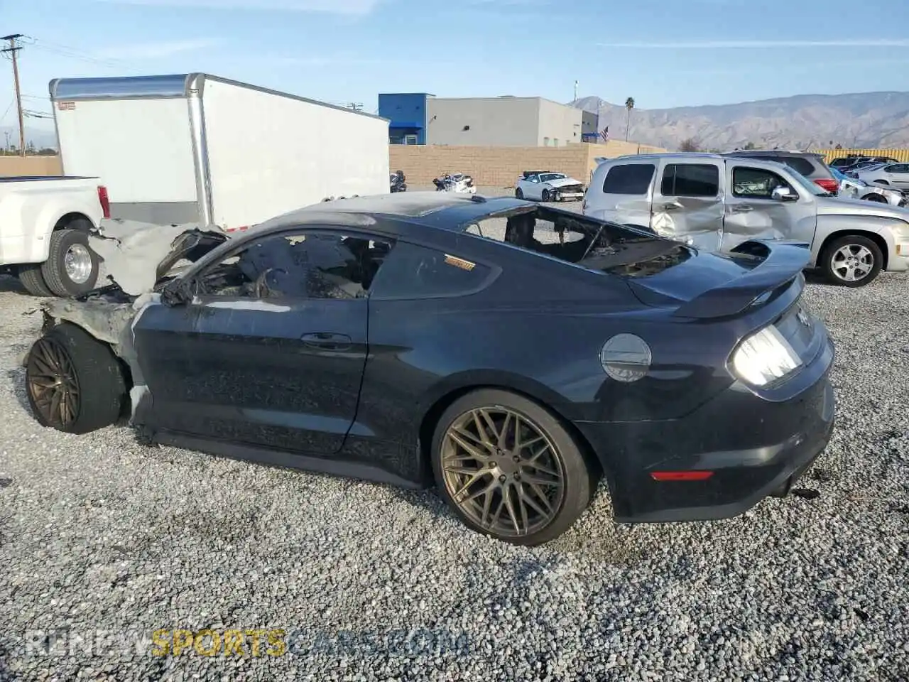 2 Photograph of a damaged car 1FA6P8TH3K5176753 FORD ALL Models 2019