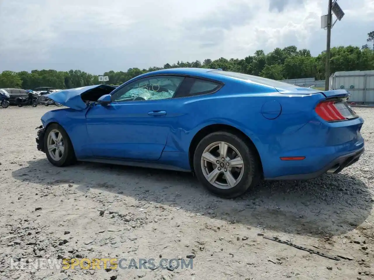 2 Photograph of a damaged car 1FA6P8TH4K5196977 FORD ALL Models 2019