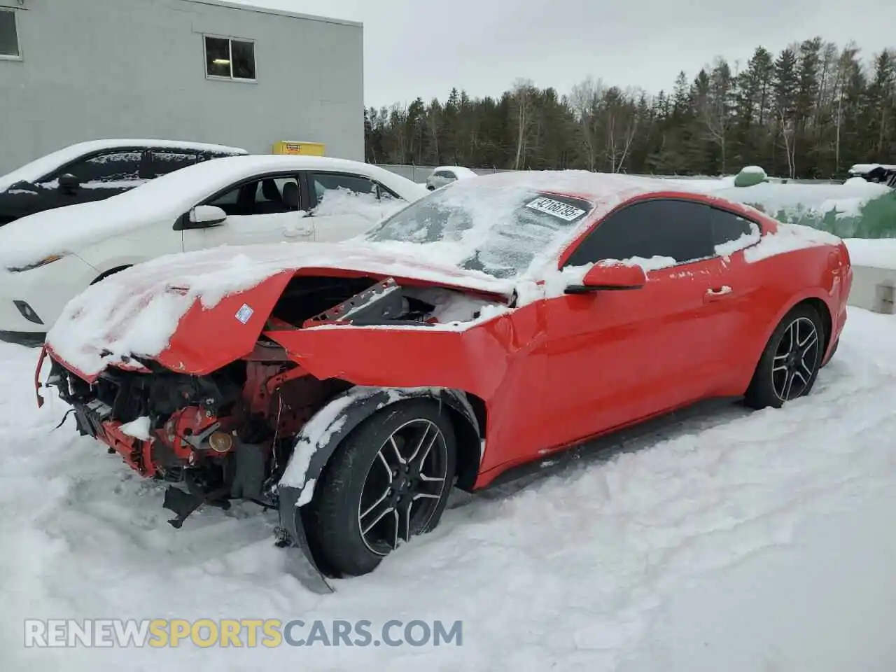 1 Photograph of a damaged car 1FA6P8TH5K5102976 FORD ALL Models 2019