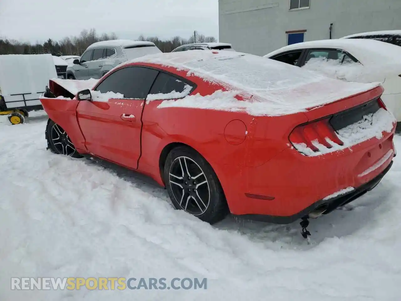 2 Photograph of a damaged car 1FA6P8TH5K5102976 FORD ALL Models 2019