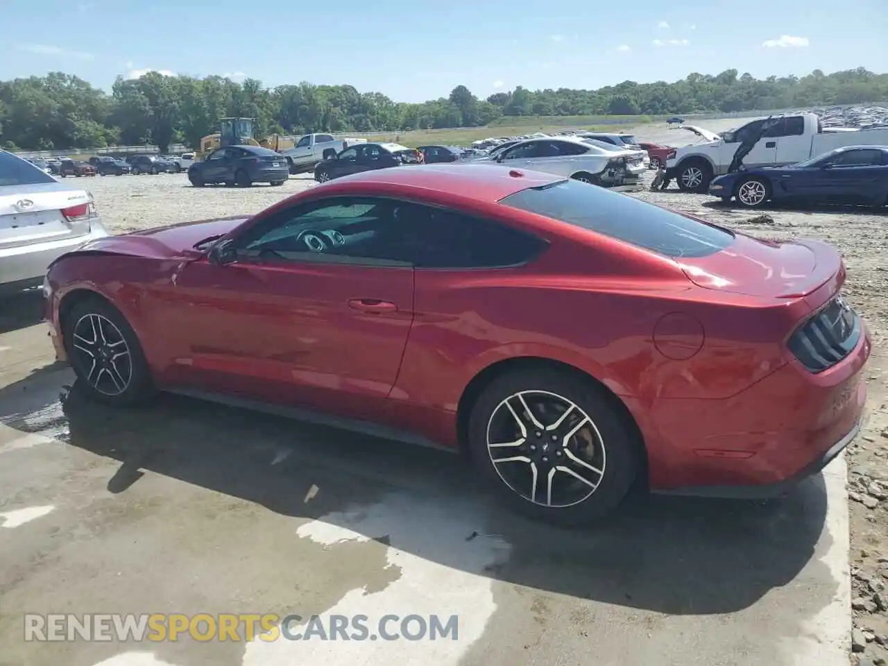 2 Photograph of a damaged car 1FA6P8TH5K5187303 FORD ALL Models 2019