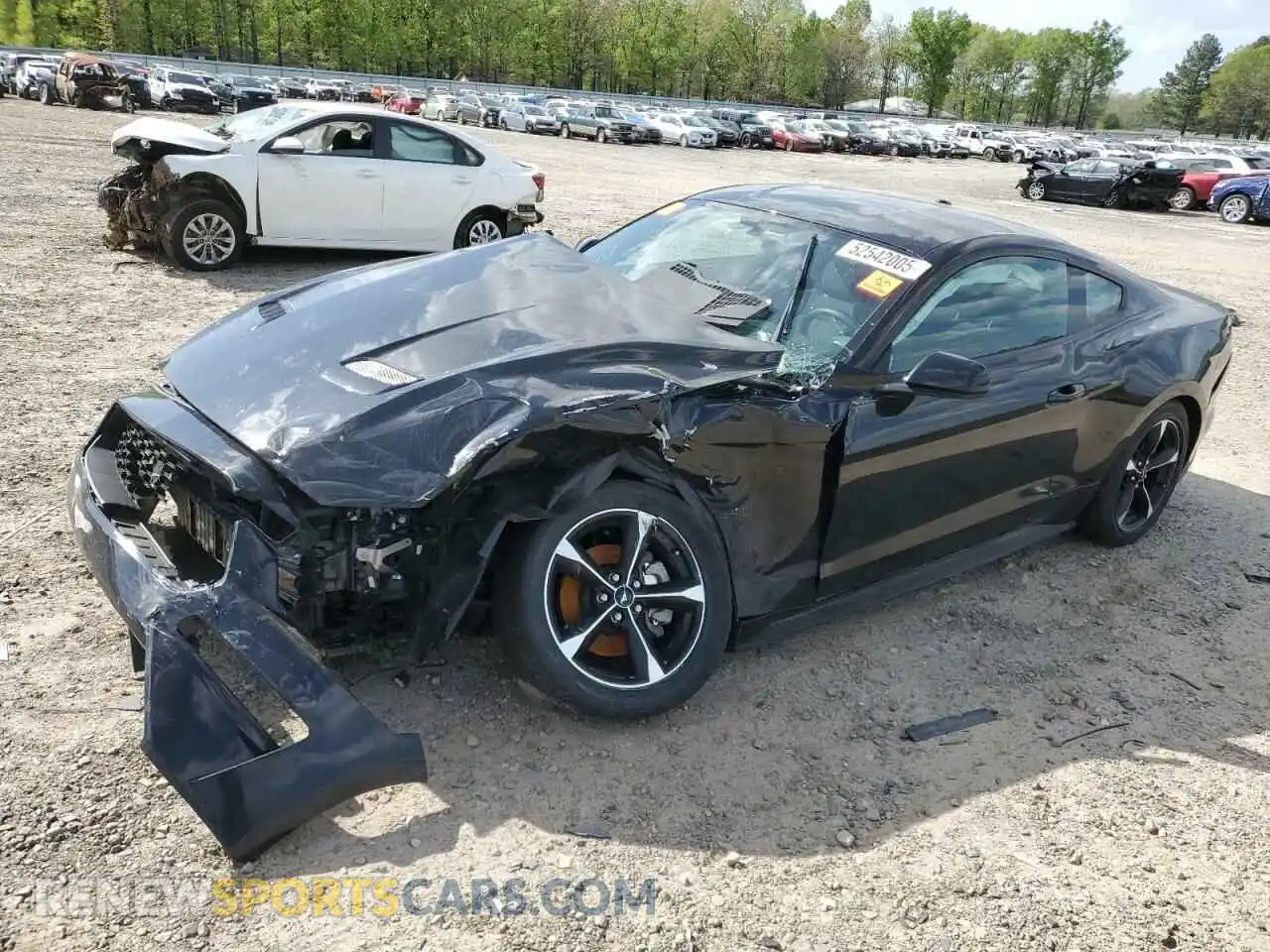1 Photograph of a damaged car 1FA6P8TH6K5134433 FORD ALL Models 2019