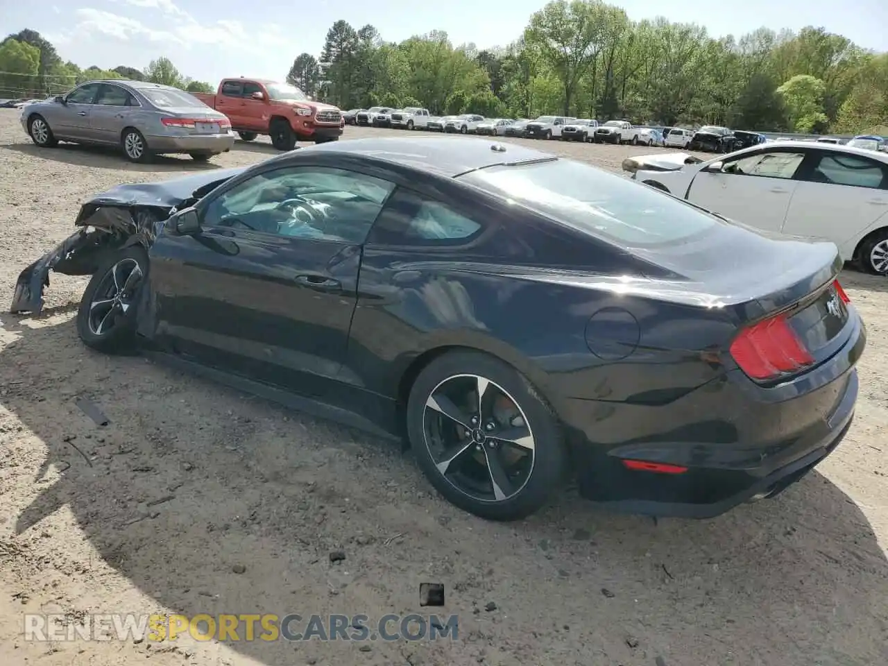 2 Photograph of a damaged car 1FA6P8TH6K5134433 FORD ALL Models 2019