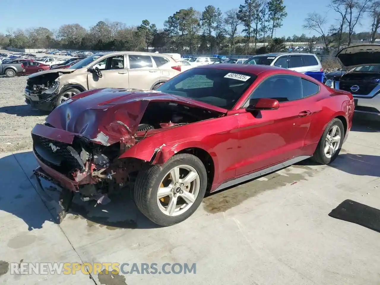 1 Photograph of a damaged car 1FA6P8TH7K5199226 FORD ALL Models 2019
