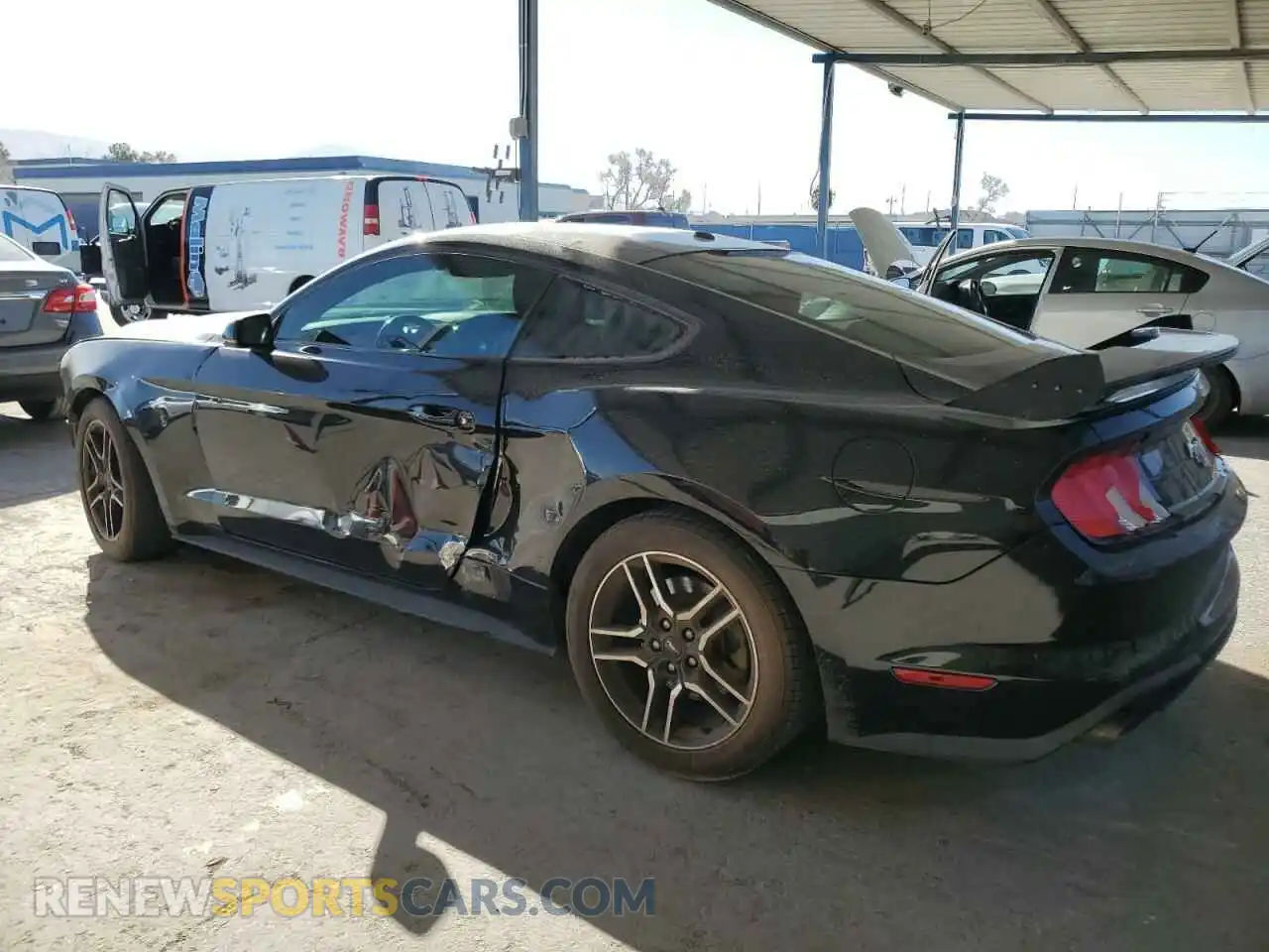 2 Photograph of a damaged car 1FA6P8TH8K5115091 FORD ALL Models 2019