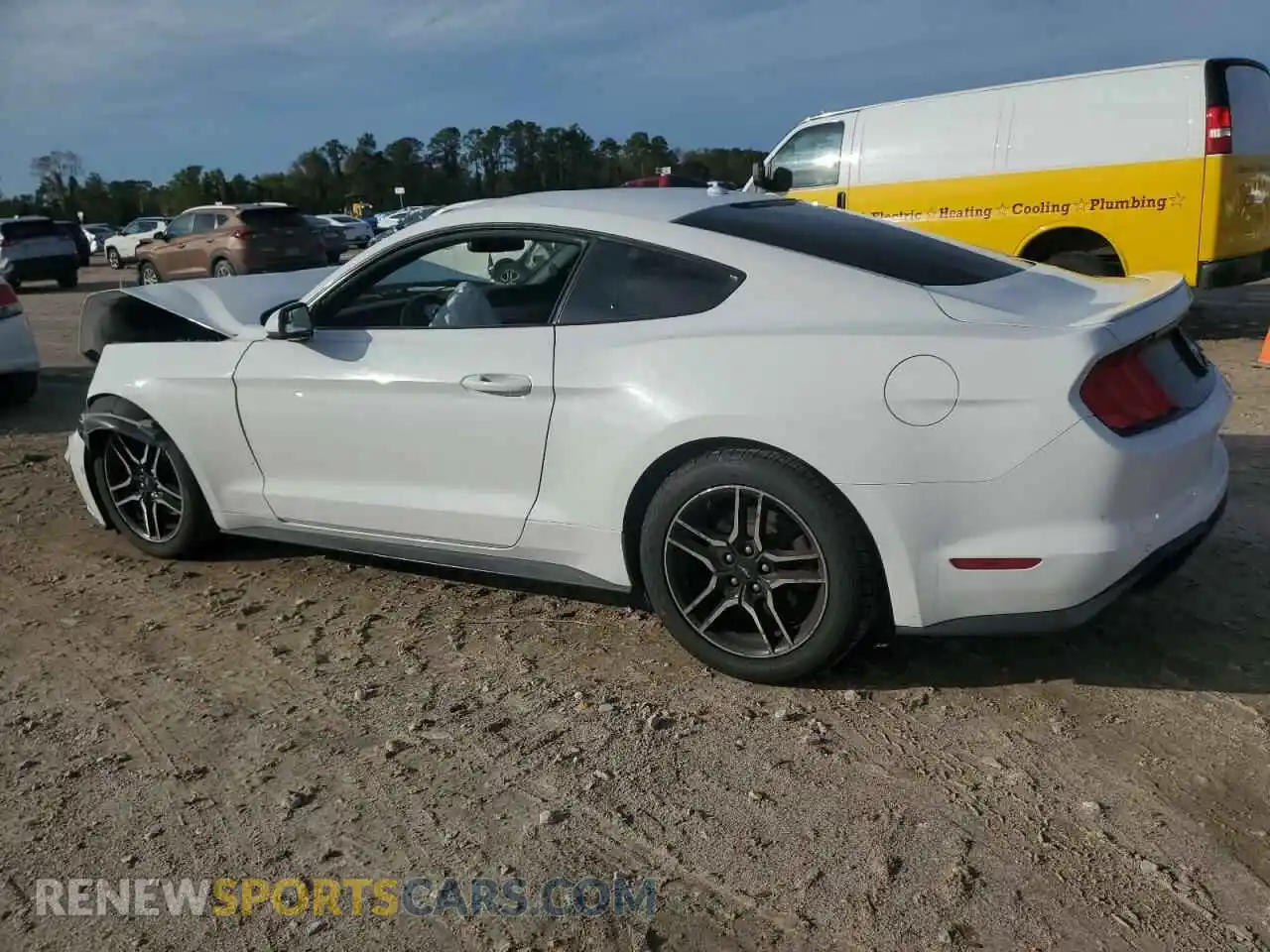 2 Photograph of a damaged car 1FA6P8TH8K5172164 FORD ALL Models 2019
