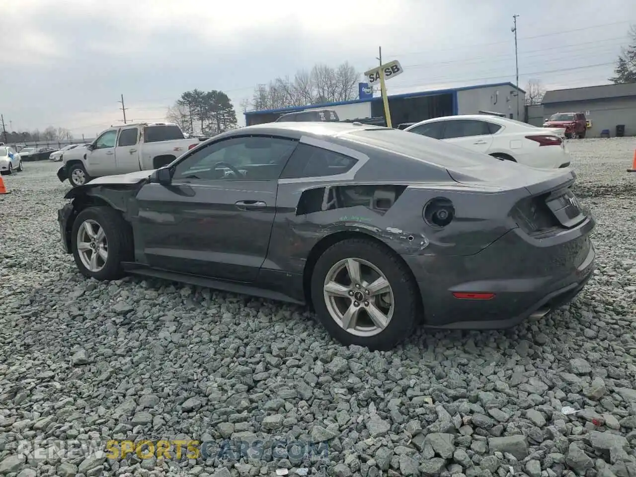 2 Photograph of a damaged car 1FA6P8TH8K5185111 FORD ALL Models 2019