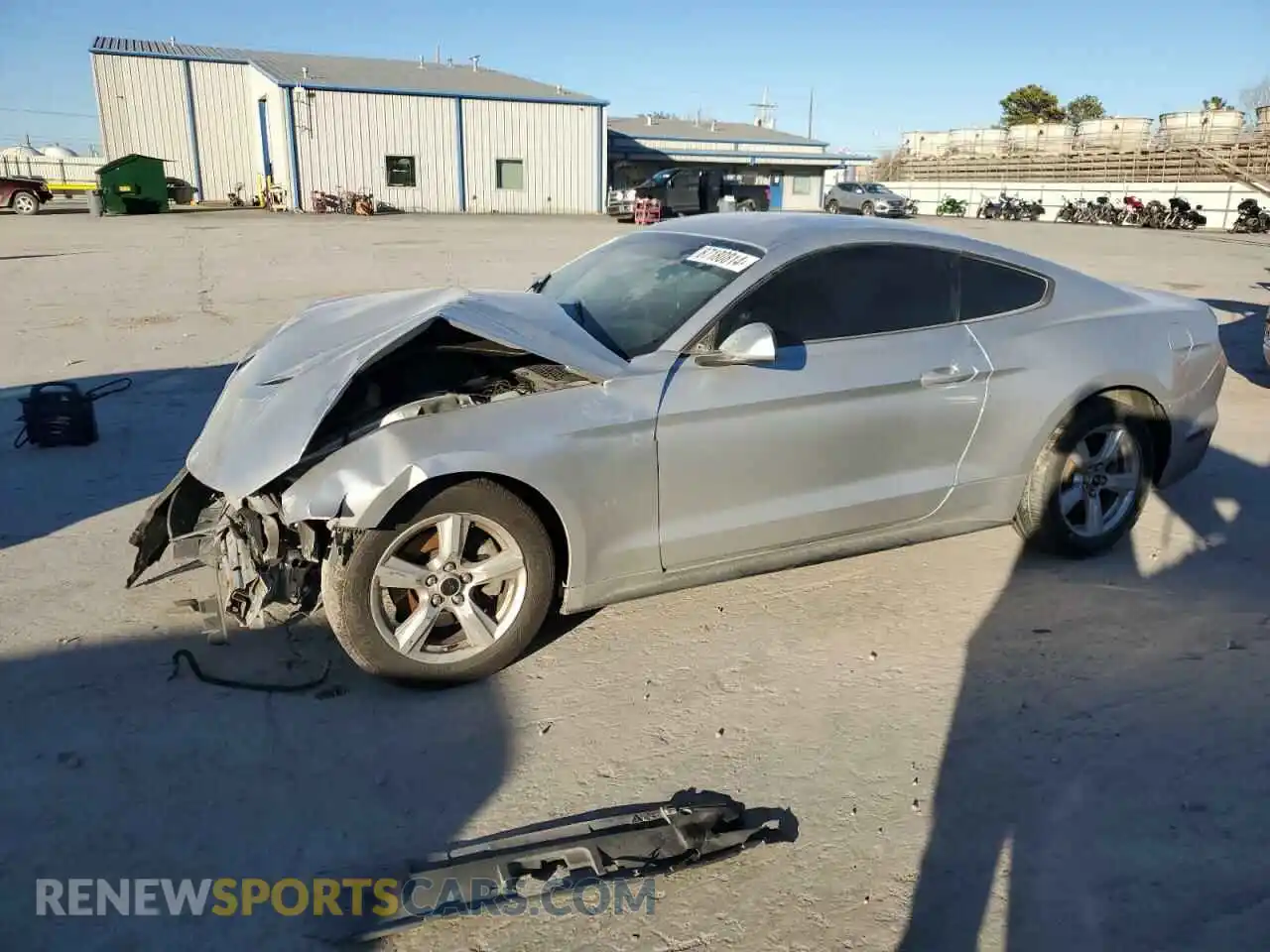 1 Photograph of a damaged car 1FA6P8THXK5116260 FORD ALL Models 2019