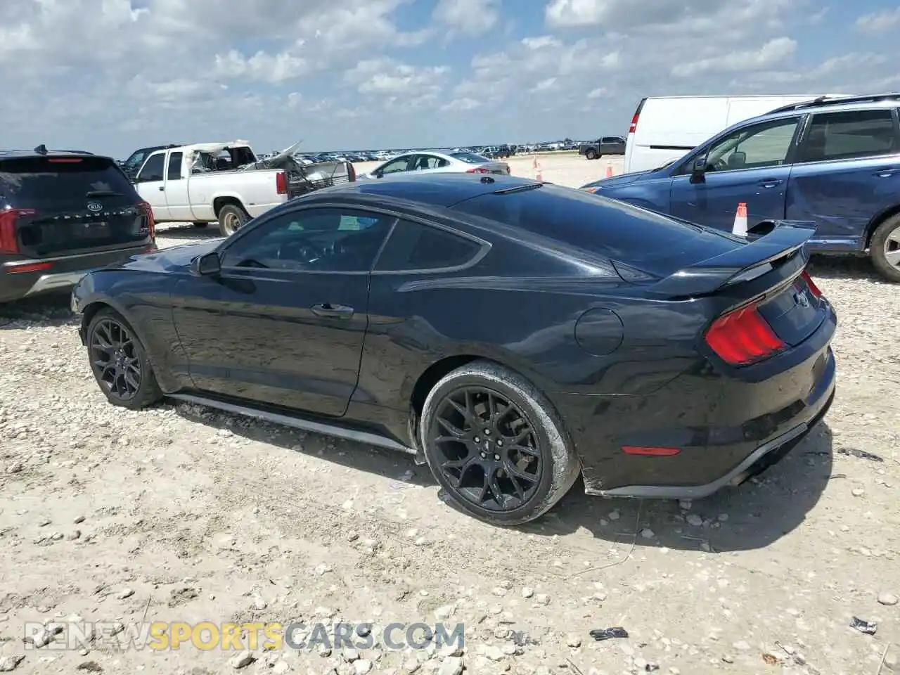 2 Photograph of a damaged car 1FA6P8THXK5176619 FORD ALL Models 2019