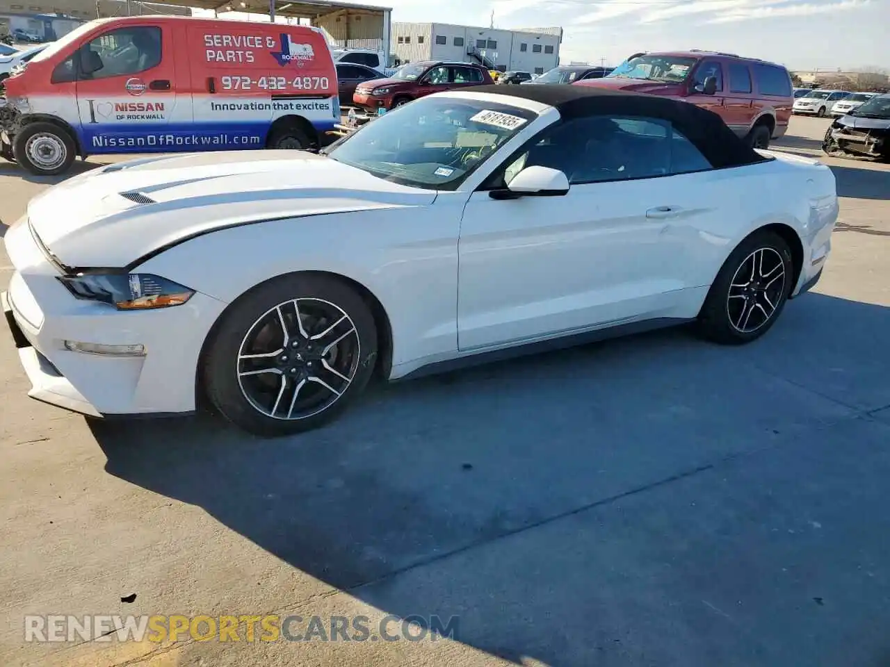 1 Photograph of a damaged car 1FATP8UH0K5104233 FORD ALL Models 2019