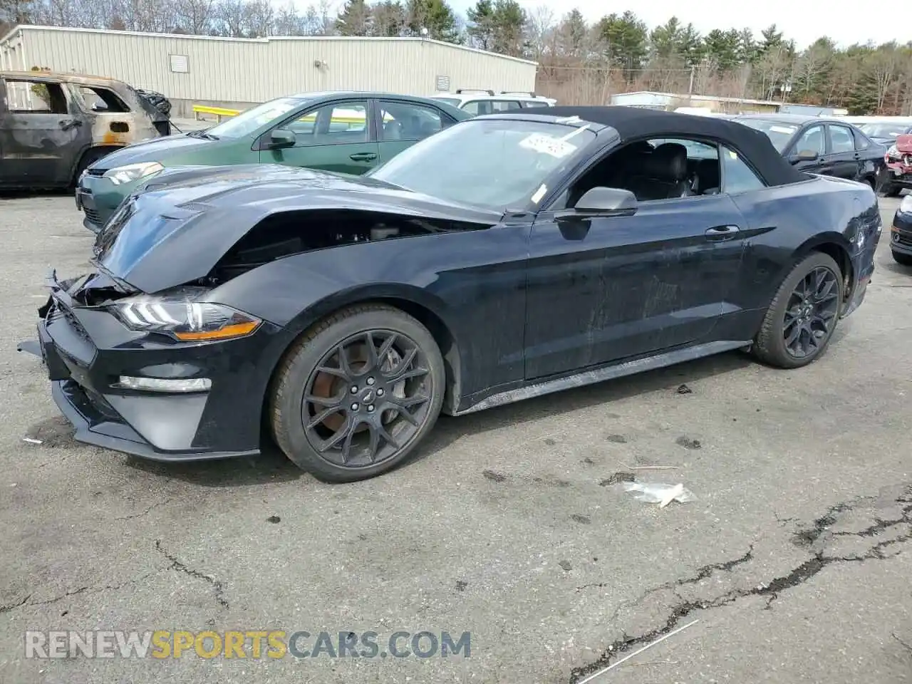 1 Photograph of a damaged car 1FATP8UH2K5137914 FORD ALL Models 2019