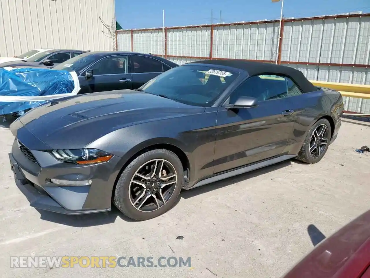 1 Photograph of a damaged car 1FATP8UH3K5181596 FORD ALL Models 2019