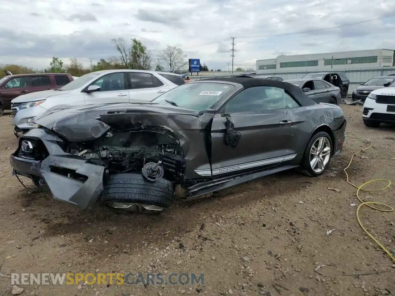 1 Photograph of a damaged car 1FATP8UH7K5176885 FORD ALL Models 2019