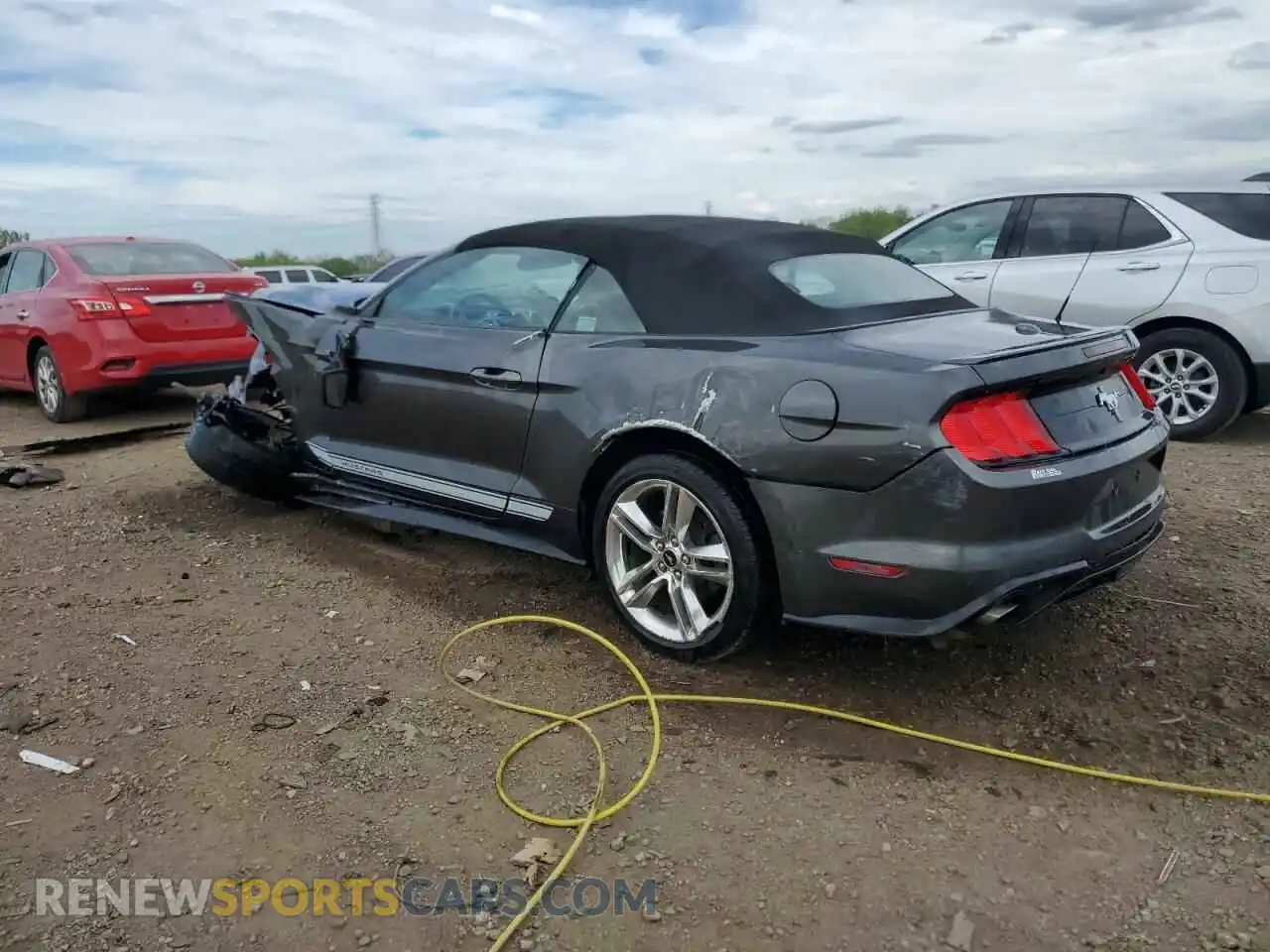 2 Photograph of a damaged car 1FATP8UH7K5176885 FORD ALL Models 2019