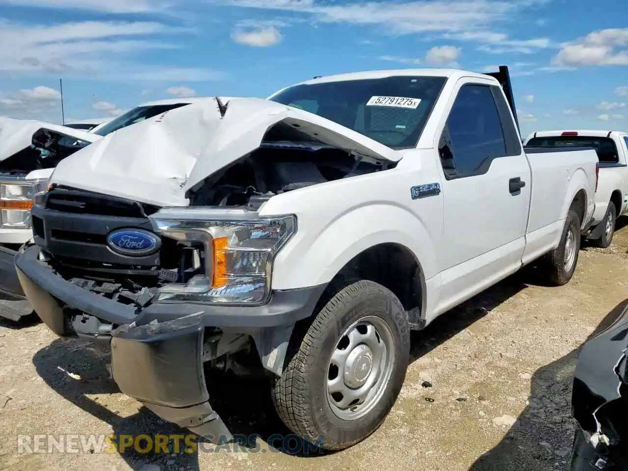 1 Photograph of a damaged car 1FTMF1C53KKE51556 FORD All Models 2019