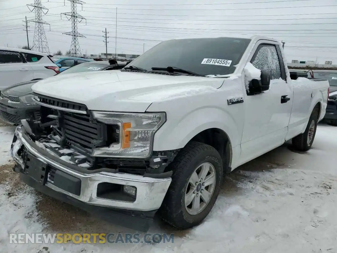 1 Photograph of a damaged car 1FTMF1C59KKD08336 FORD All Models 2019