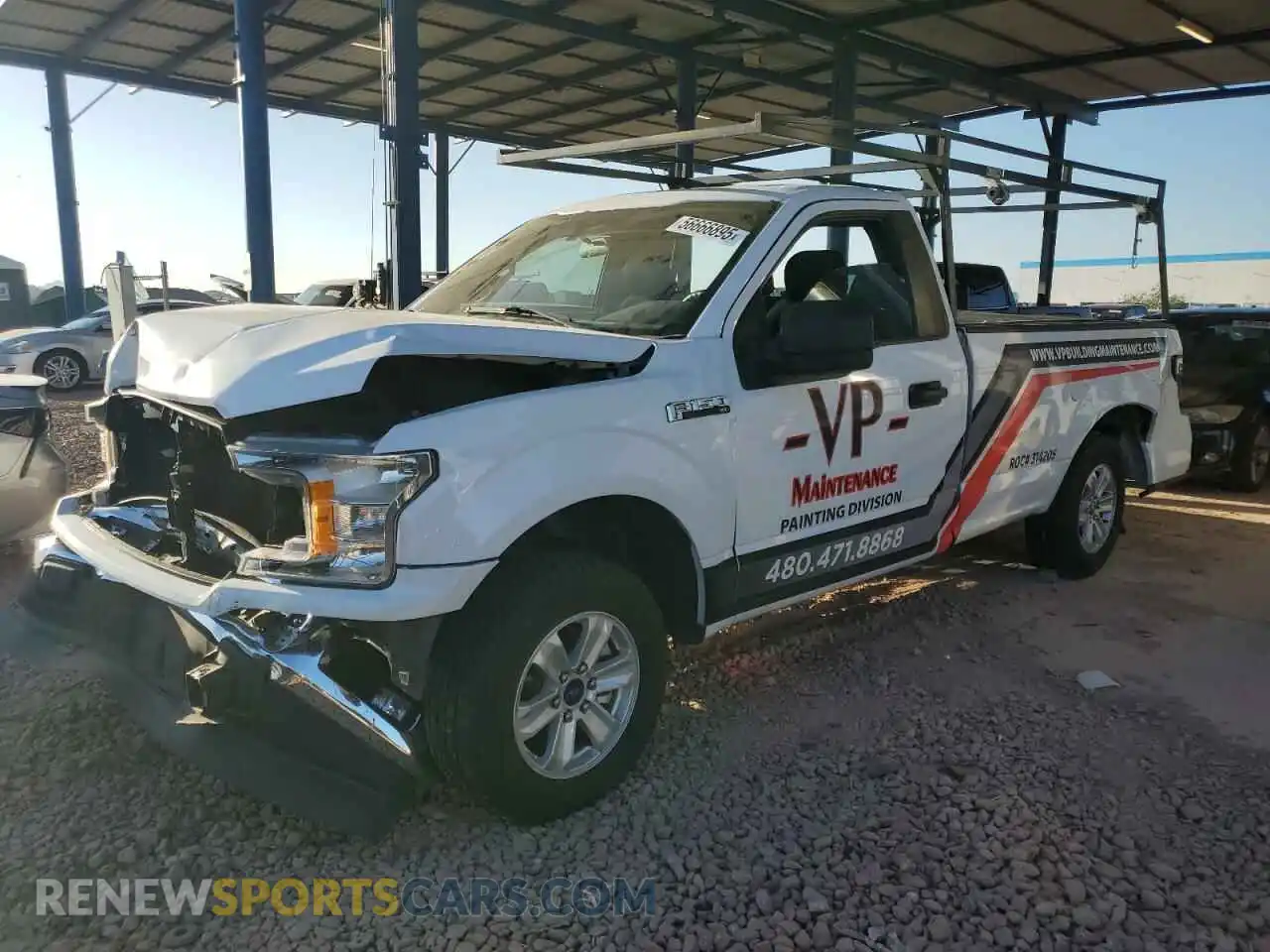 1 Photograph of a damaged car 1FTMF1C5XKKD39062 FORD All Models 2019