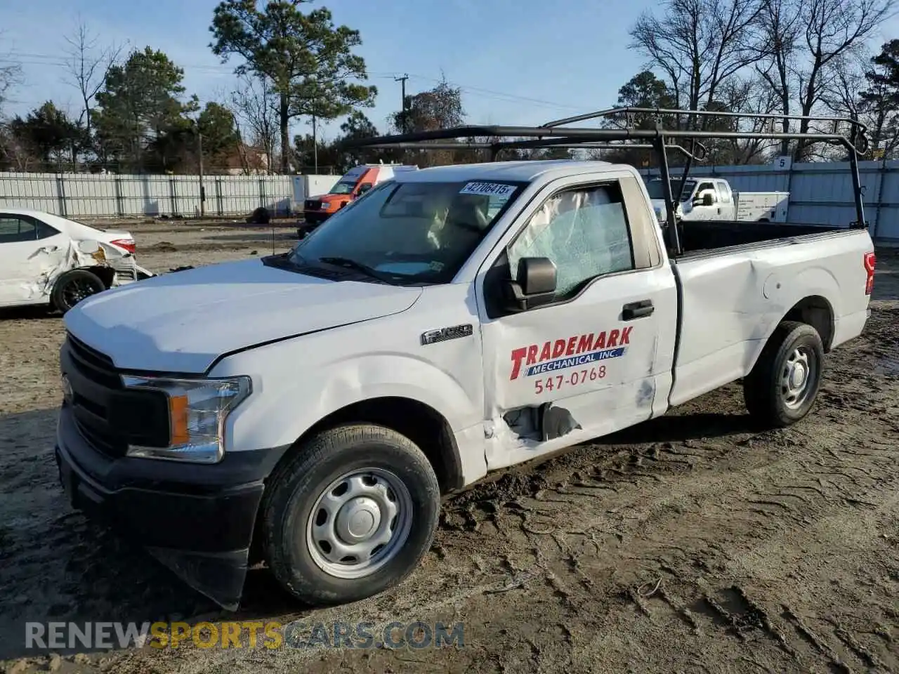 1 Photograph of a damaged car 1FTMF1CB2KKF30755 FORD All Models 2019