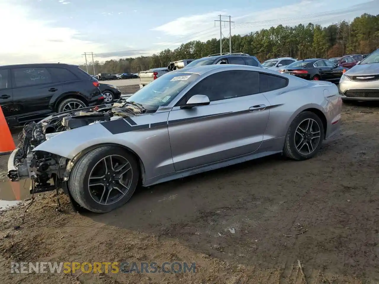 1 Photograph of a damaged car 1FA6P8TH1L5134874 FORD ALL Models 2020