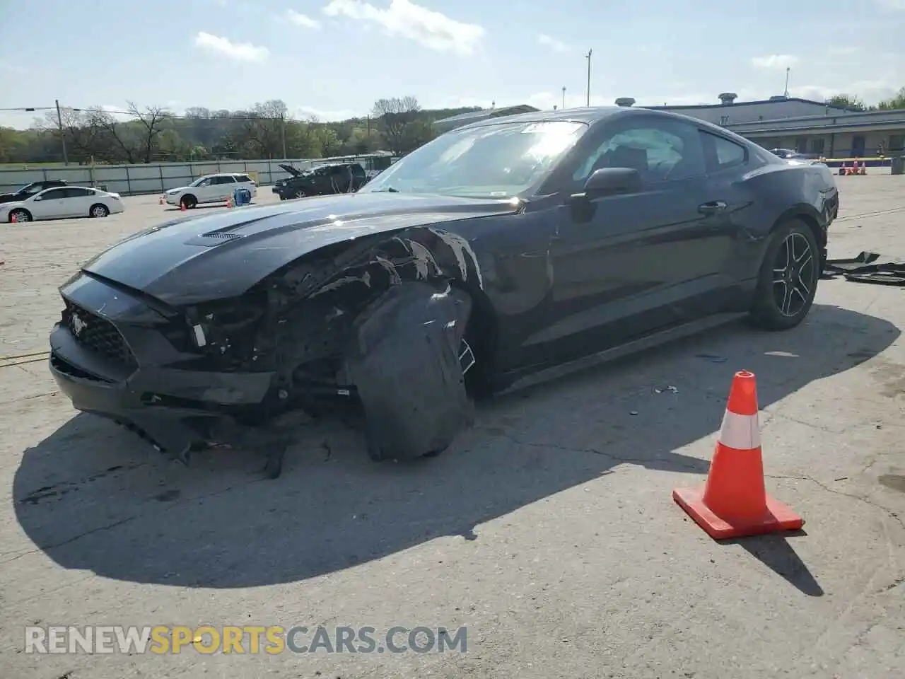 1 Photograph of a damaged car 1FA6P8TH2L5126606 FORD ALL Models 2020