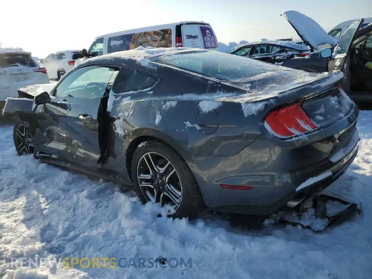 2 Photograph of a damaged car 1FA6P8TH6L5108044 FORD ALL Models 2020