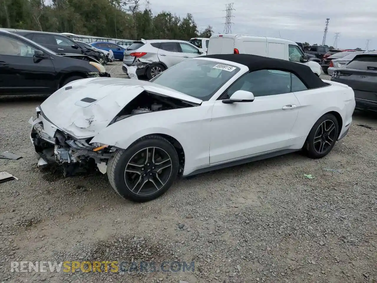 1 Photograph of a damaged car 1FATP8UH1L5138747 FORD ALL Models 2020