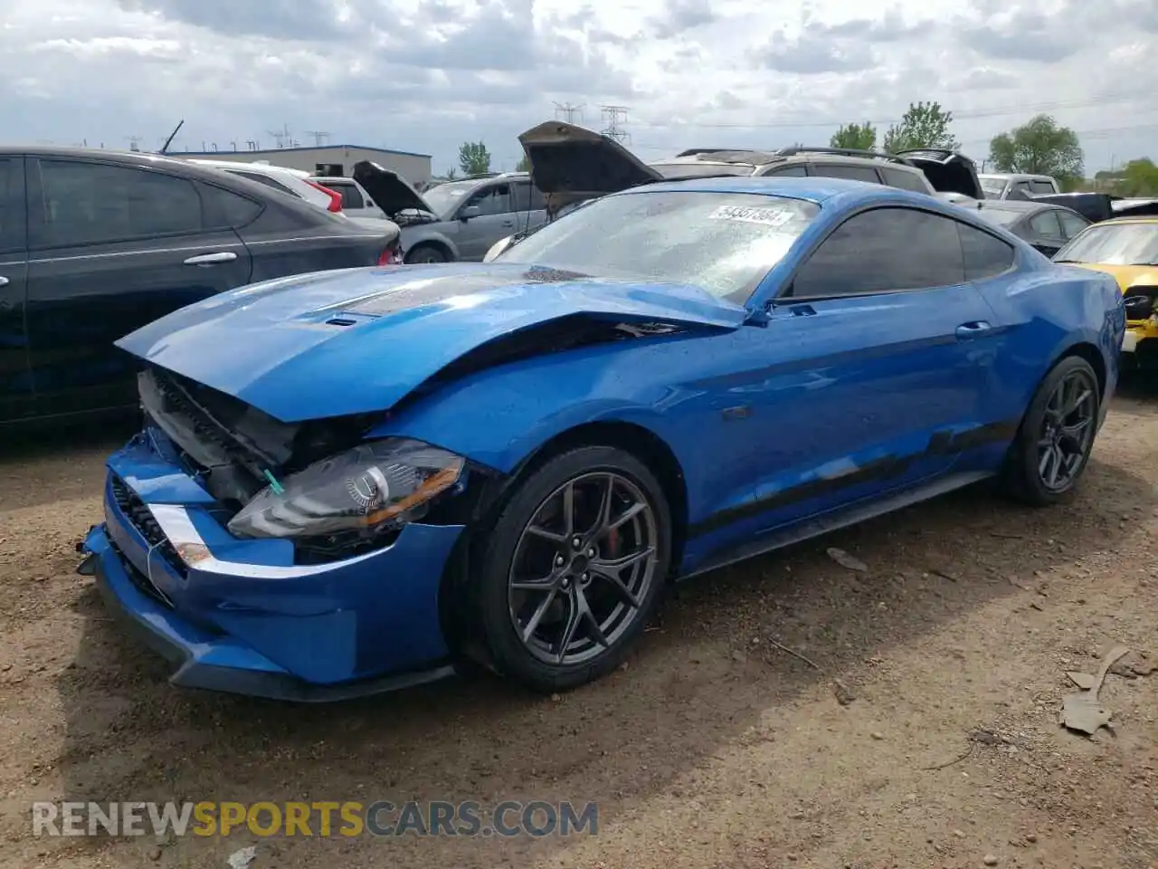 1 Photograph of a damaged car 1FA6P8TD8M5104723 FORD ALL Models 2021