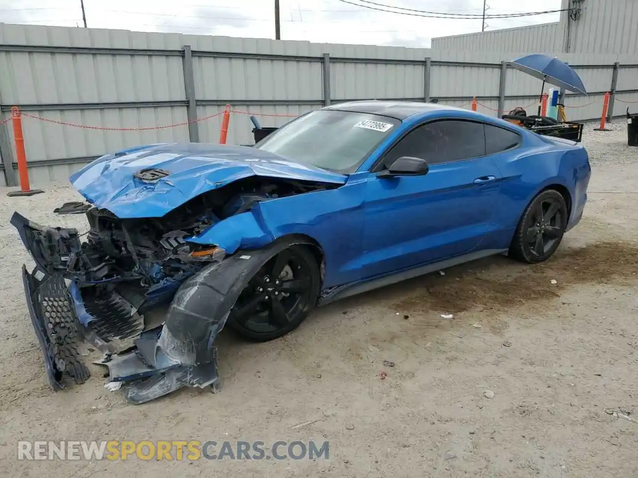 1 Photograph of a damaged car 1FA6P8TH0M5104167 FORD ALL Models 2021