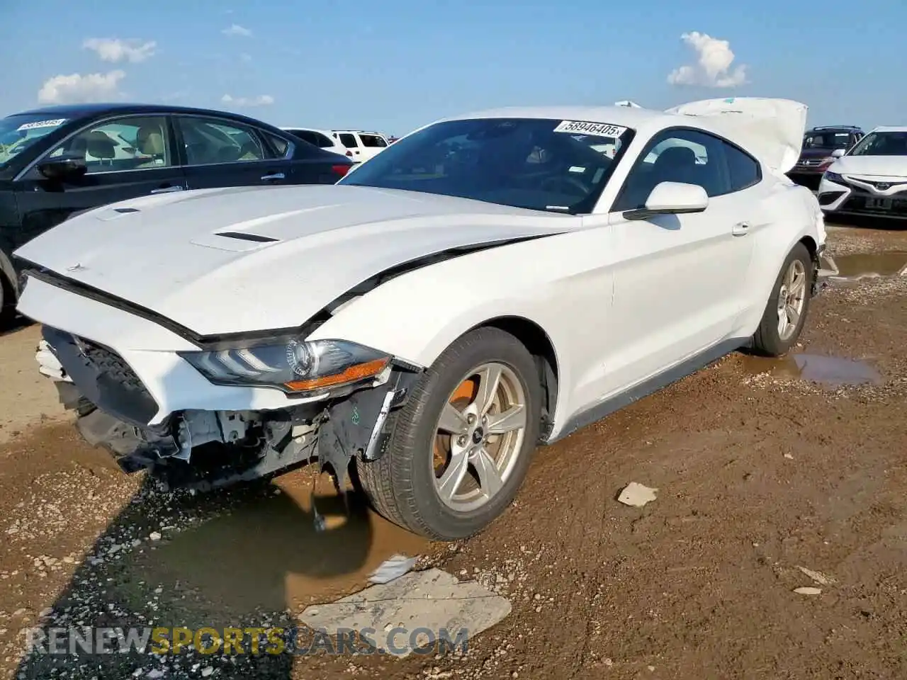 1 Photograph of a damaged car 1FA6P8TH0M5148251 FORD ALL Models 2021