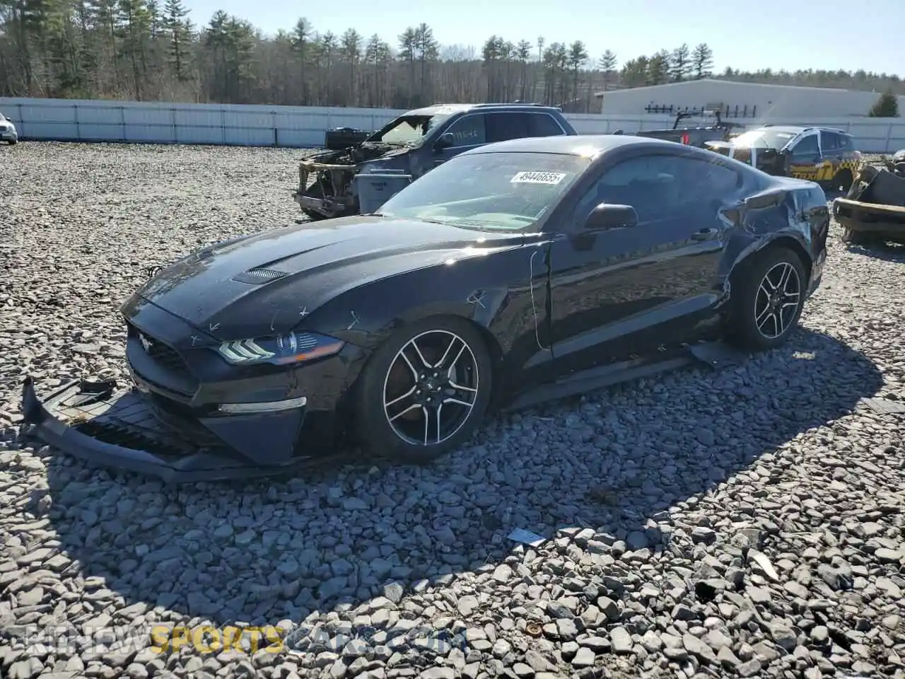 1 Photograph of a damaged car 1FA6P8TH1M5126047 FORD ALL Models 2021