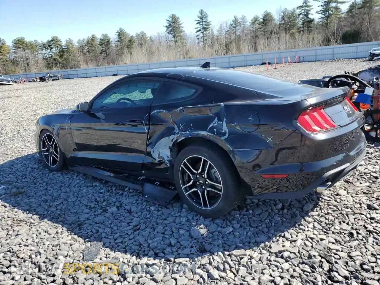 2 Photograph of a damaged car 1FA6P8TH1M5126047 FORD ALL Models 2021
