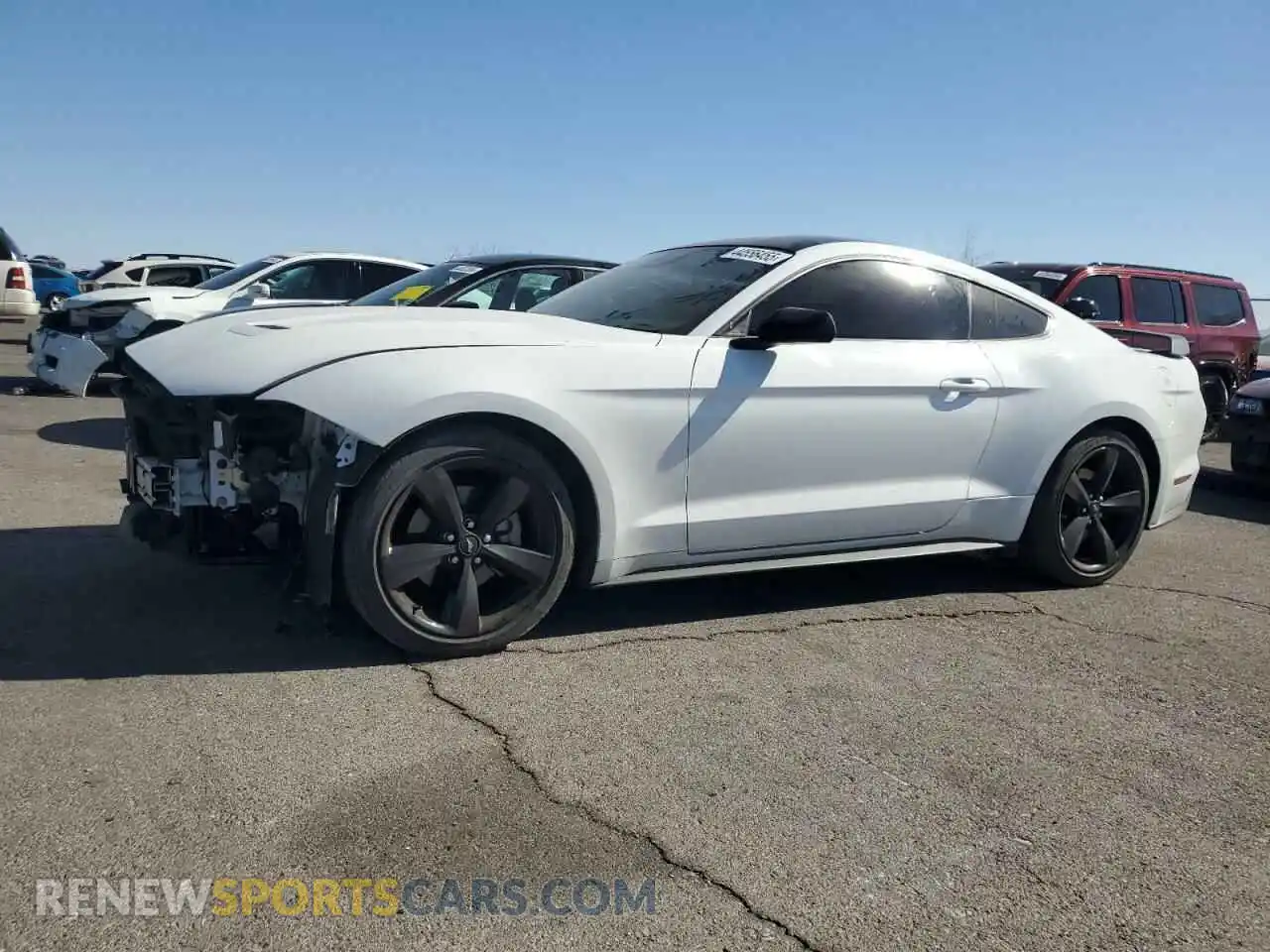 1 Photograph of a damaged car 1FA6P8TH2M5134819 FORD ALL Models 2021