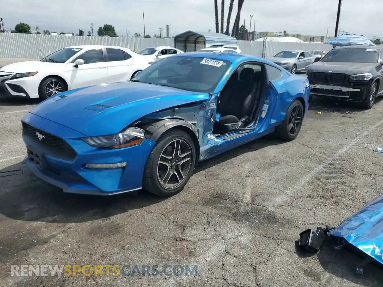 1 Photograph of a damaged car 1FA6P8TH2M5156383 FORD ALL Models 2021
