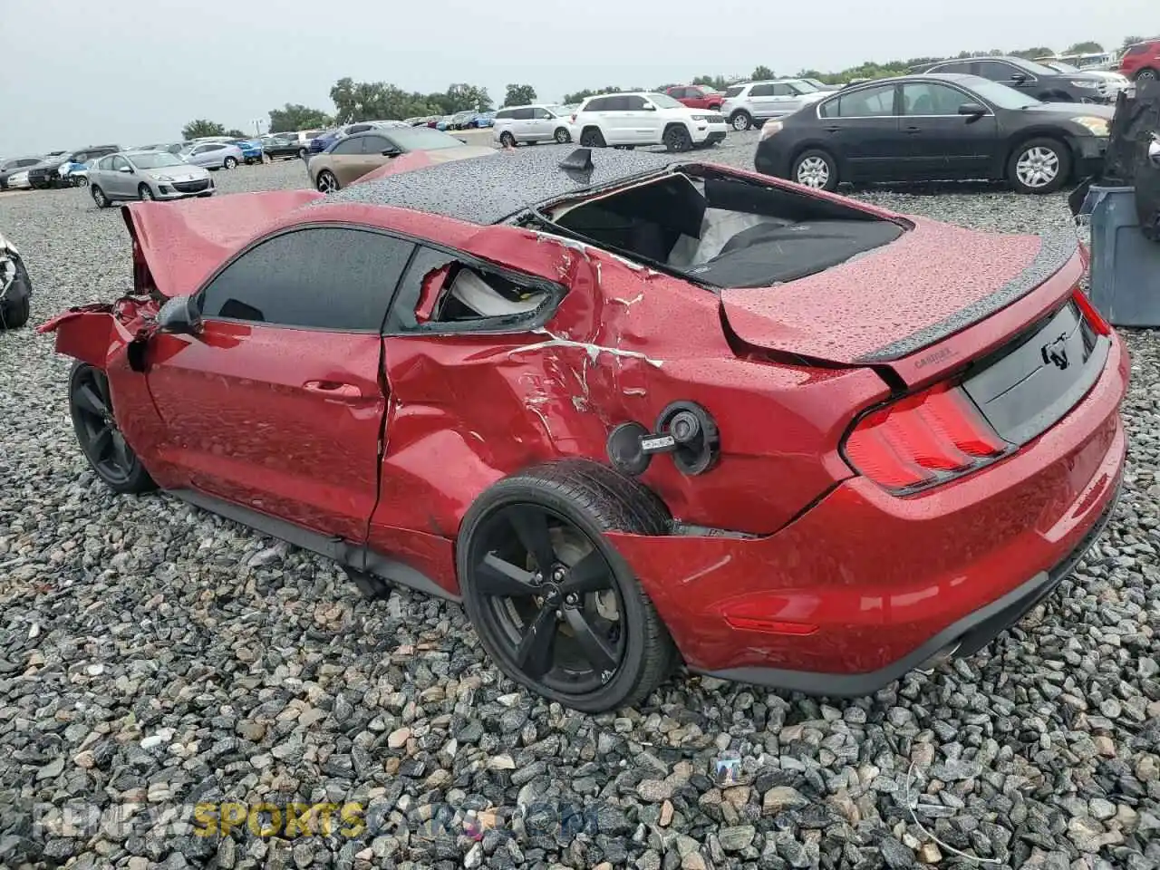 2 Photograph of a damaged car 1FA6P8TH3M5117625 FORD ALL Models 2021